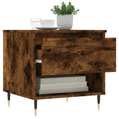 Couchtisch Räuchereiche 50x46x50 cm Holzwerkstoff - Pazzar.ch