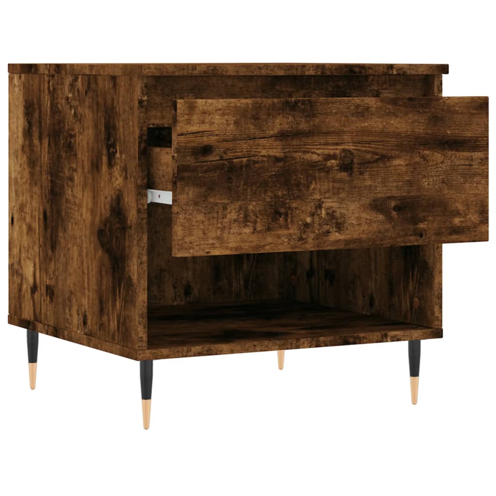 Couchtisch Räuchereiche 50x46x50 cm Holzwerkstoff - Pazzar.ch