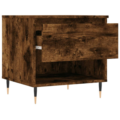 Couchtische 2 Stk. Räuchereiche 50x46x50 cm Holzwerkstoff - Pazzar.ch