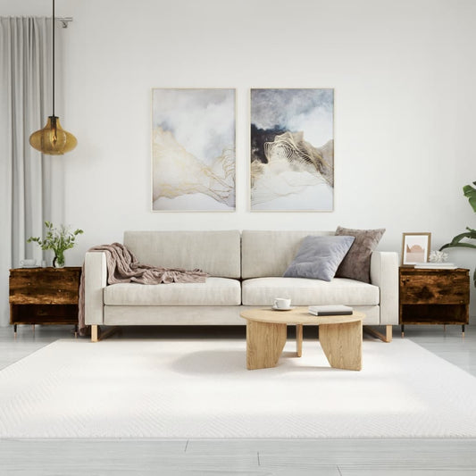Couchtische 2 Stk. Räuchereiche 50x46x50 cm Holzwerkstoff - Pazzar.ch