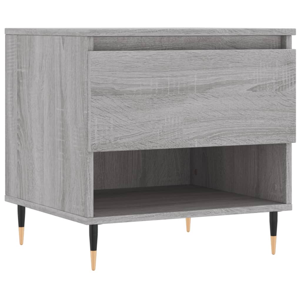 Couchtisch Grau Sonoma 50x46x50 cm Holzwerkstoff - Pazzar.ch