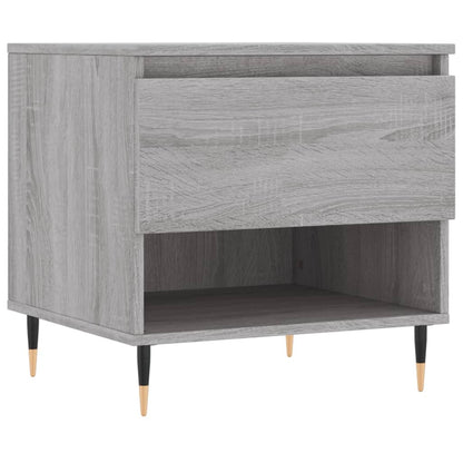 Couchtisch Grau Sonoma 50x46x50 cm Holzwerkstoff - Pazzar.ch