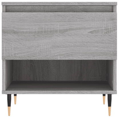 Couchtisch Grau Sonoma 50x46x50 cm Holzwerkstoff - Pazzar.ch