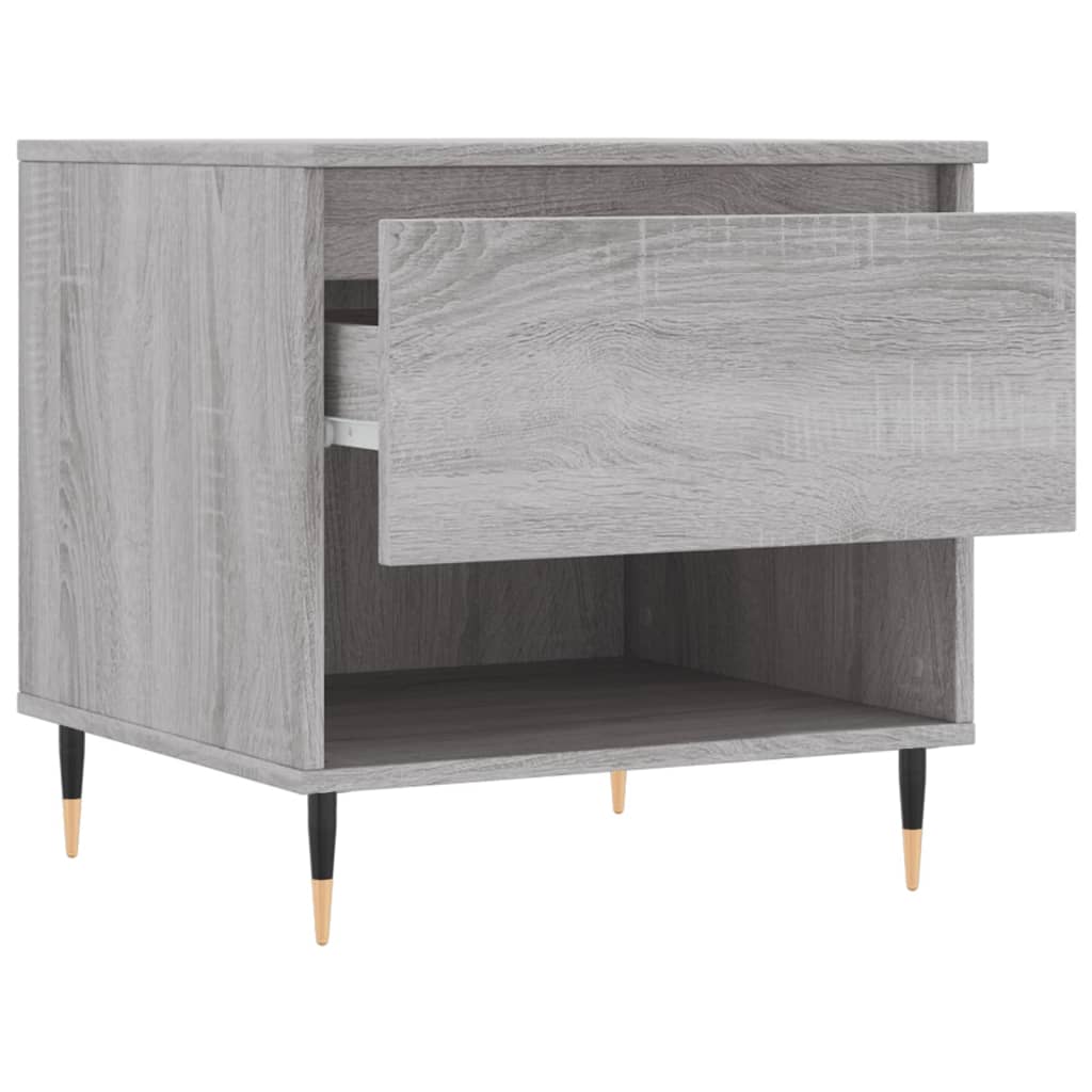 Couchtisch Grau Sonoma 50x46x50 cm Holzwerkstoff - Pazzar.ch