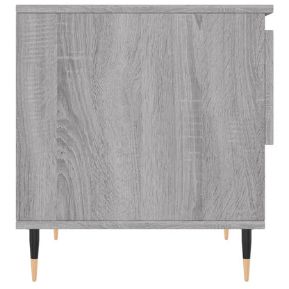 Couchtisch Grau Sonoma 50x46x50 cm Holzwerkstoff - Pazzar.ch