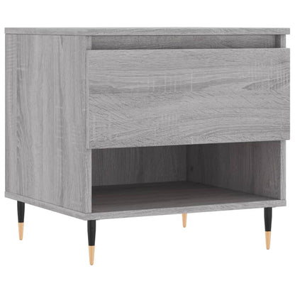 Couchtische 2 Stk. Grau Sonoma 50x46x50 cm Holzwerkstoff - Pazzar.ch