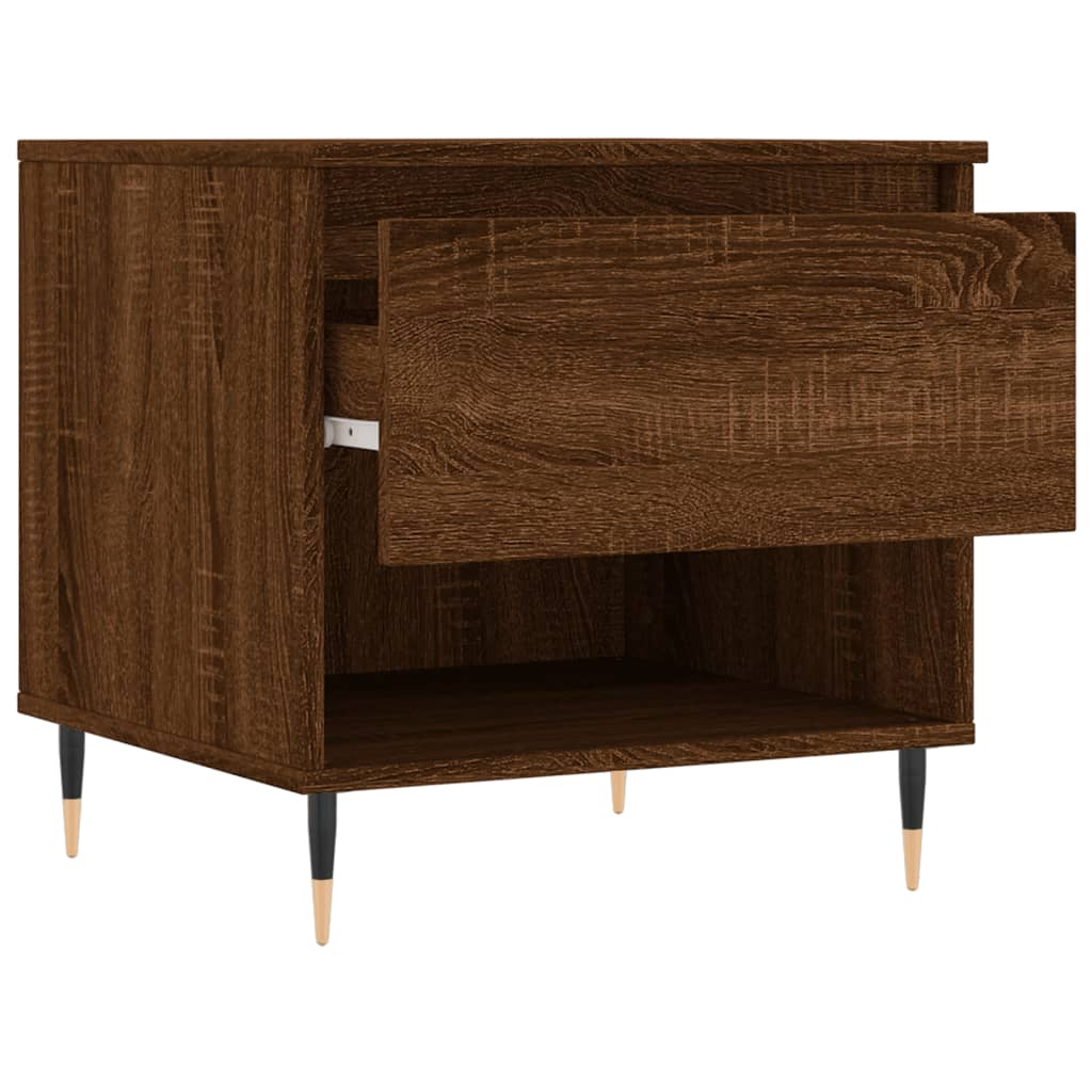 Couchtisch Braun Eichen-Optik 50x46x50 cm Holzwerkstoff - Pazzar.ch