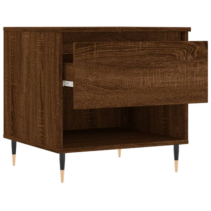 Couchtisch Braun Eichen-Optik 50x46x50 cm Holzwerkstoff - Pazzar.ch