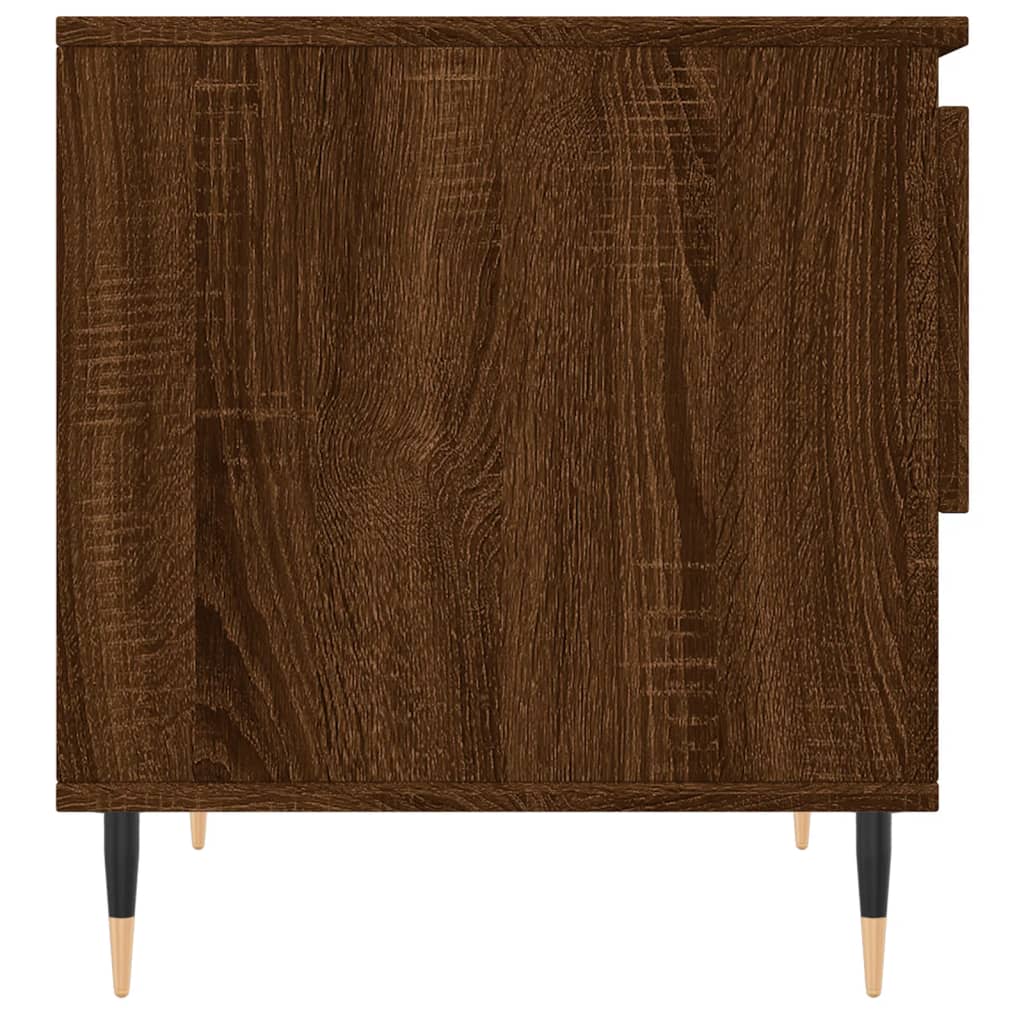 Couchtisch Braun Eichen-Optik 50x46x50 cm Holzwerkstoff - Pazzar.ch