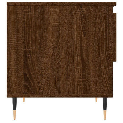 Couchtisch Braun Eichen-Optik 50x46x50 cm Holzwerkstoff - Pazzar.ch