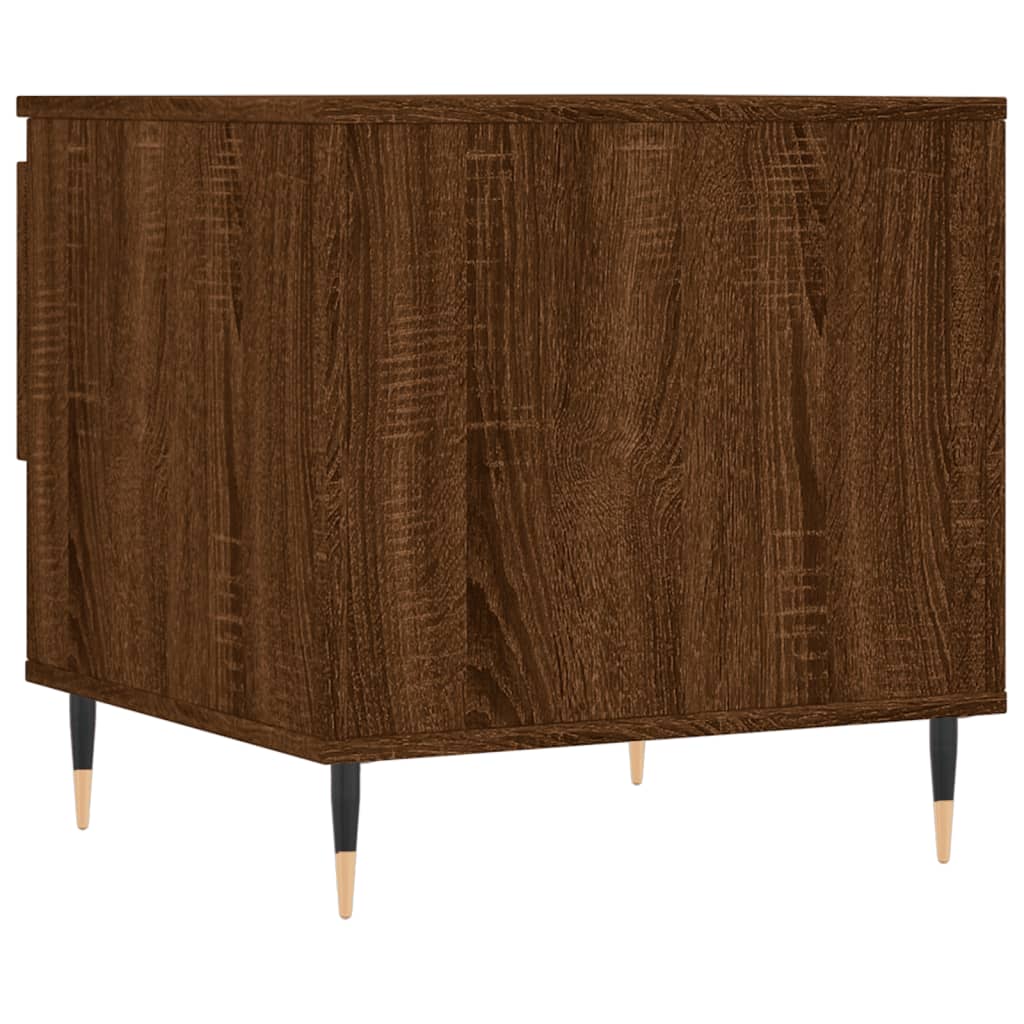 Couchtisch Braun Eichen-Optik 50x46x50 cm Holzwerkstoff - Pazzar.ch