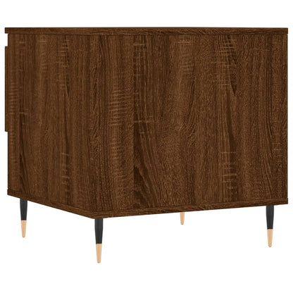 Couchtisch Braun Eichen-Optik 50x46x50 cm Holzwerkstoff - Pazzar.ch