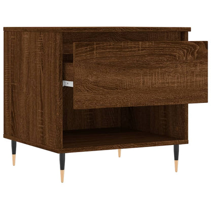 Couchtische 2 Stk. Braun Eichen-Optik 50x46x50 cm Holzwerkstoff - Pazzar.ch