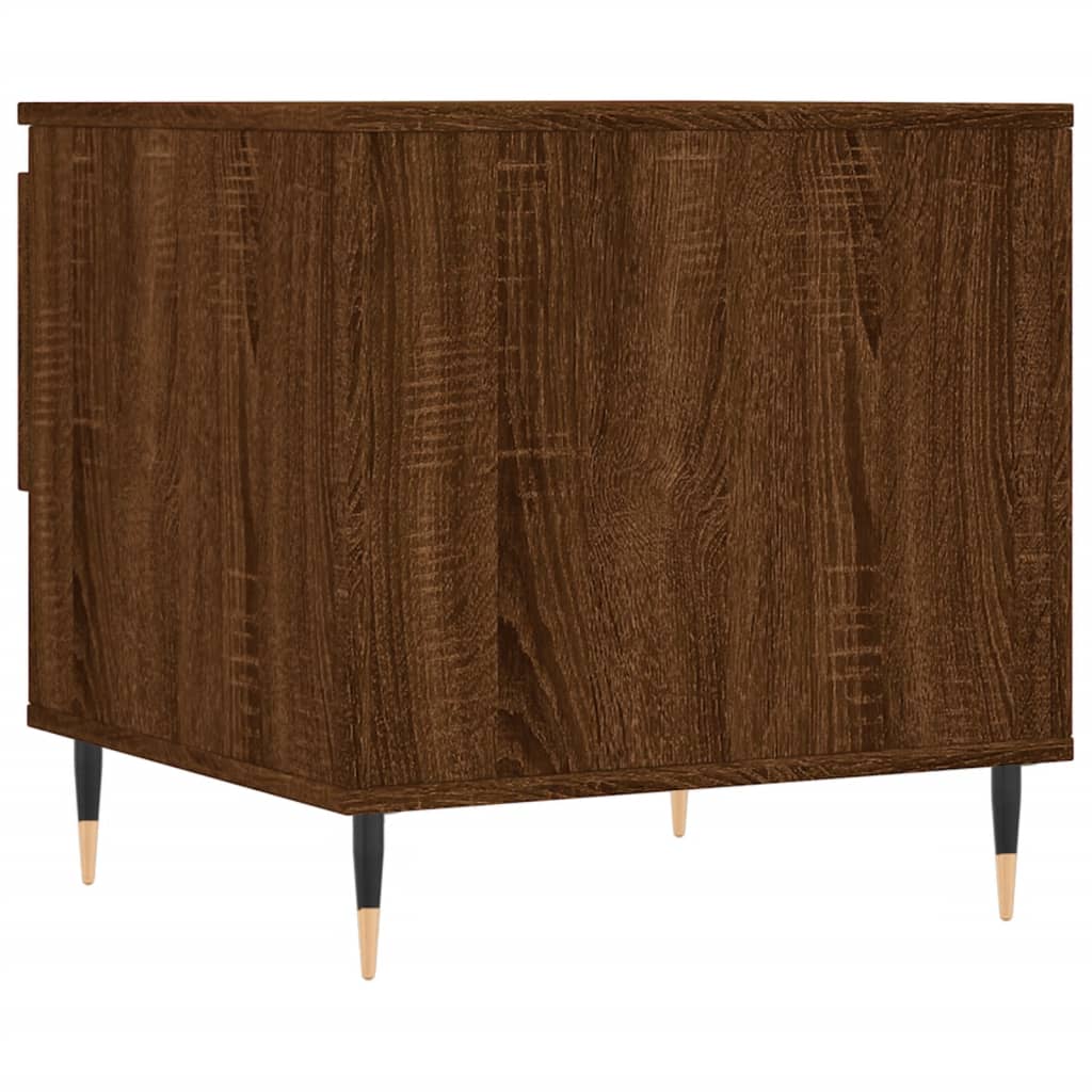 Couchtische 2 Stk. Braun Eichen-Optik 50x46x50 cm Holzwerkstoff - Pazzar.ch