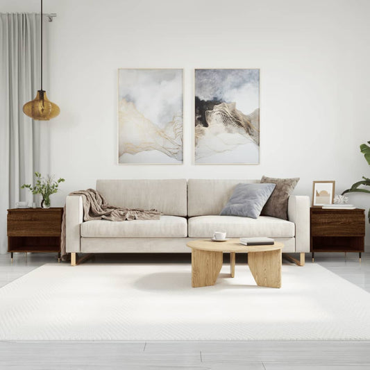 Couchtische 2 Stk. Braun Eichen-Optik 50x46x50 cm Holzwerkstoff - Pazzar.ch