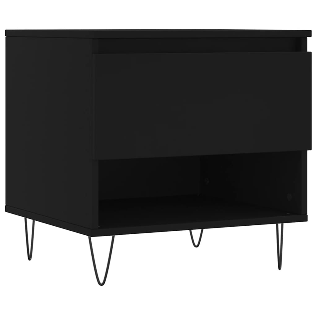 Couchtisch Schwarz 50x46x50 cm Holzwerkstoff - Pazzar.ch