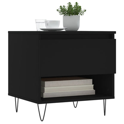 Couchtisch Schwarz 50x46x50 cm Holzwerkstoff - Pazzar.ch