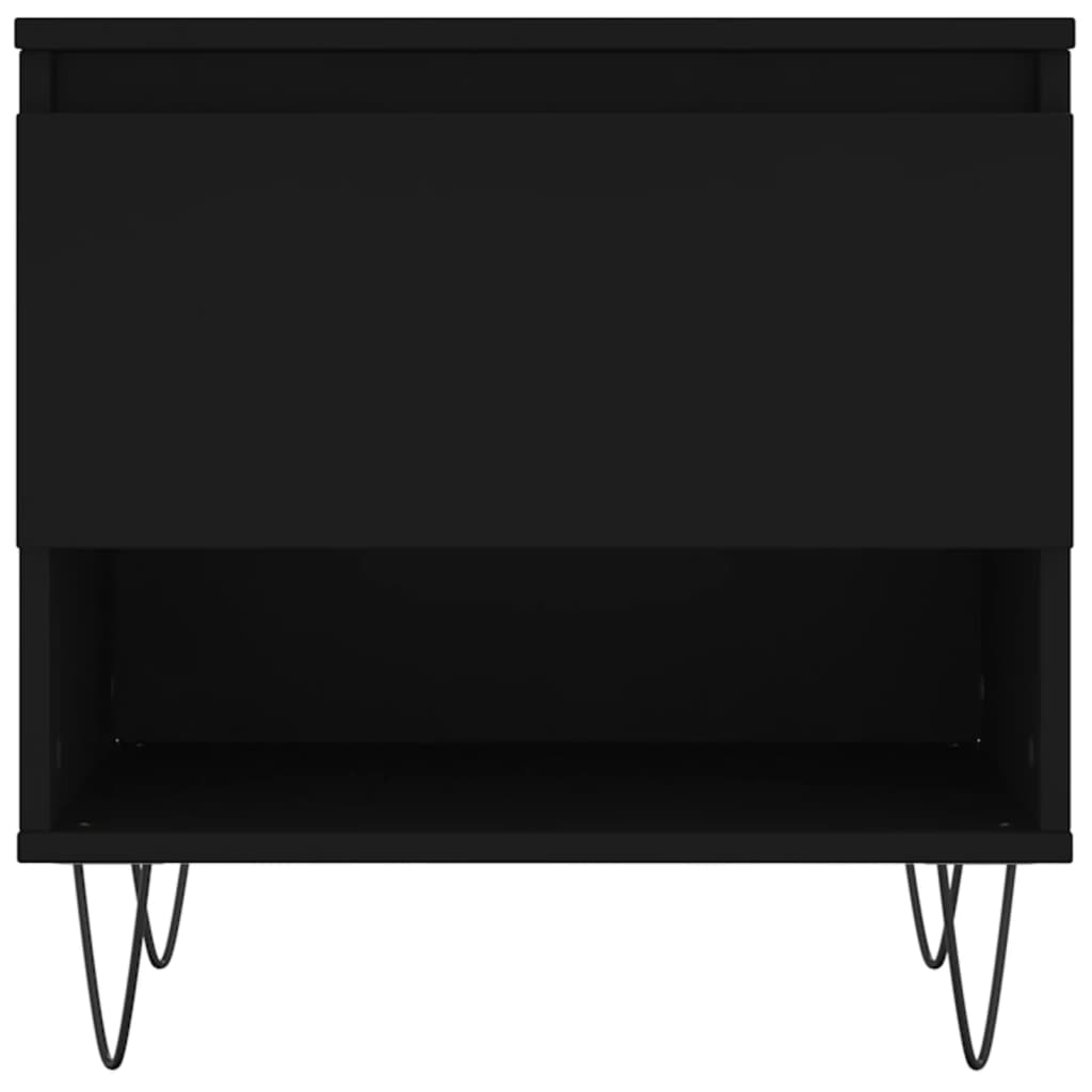 Couchtisch Schwarz 50x46x50 cm Holzwerkstoff - Pazzar.ch