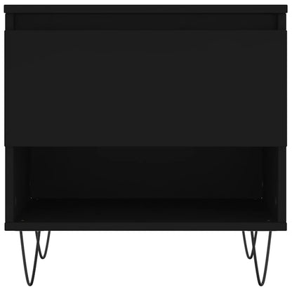 Couchtisch Schwarz 50x46x50 cm Holzwerkstoff - Pazzar.ch