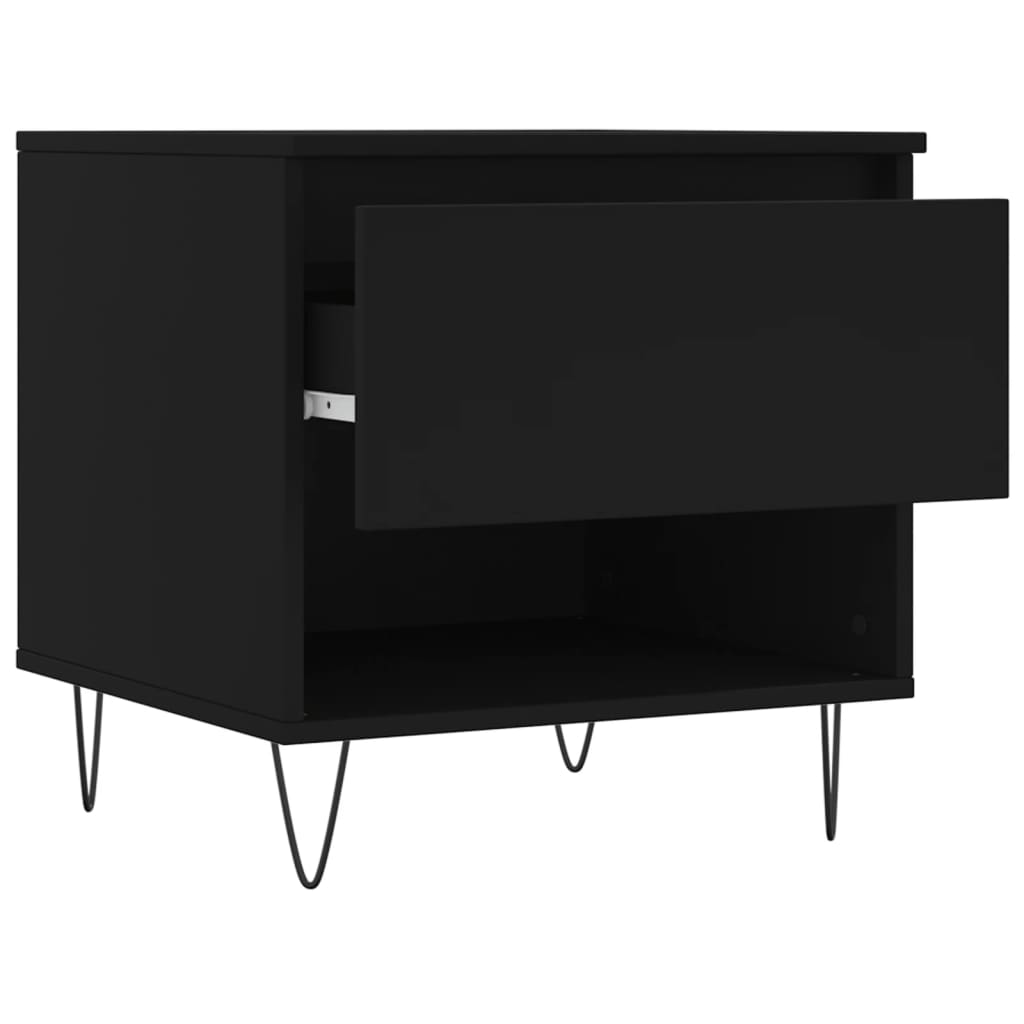 Couchtisch Schwarz 50x46x50 cm Holzwerkstoff - Pazzar.ch