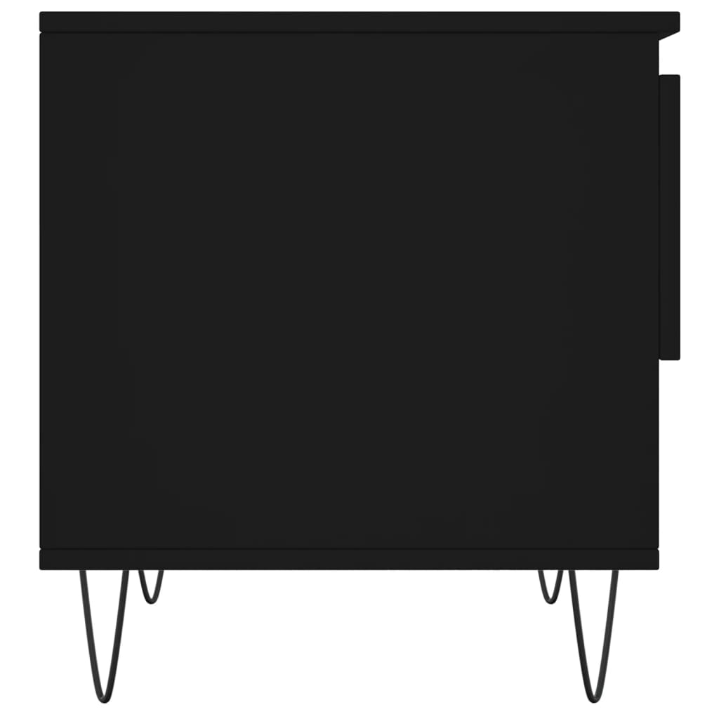 Couchtisch Schwarz 50x46x50 cm Holzwerkstoff - Pazzar.ch