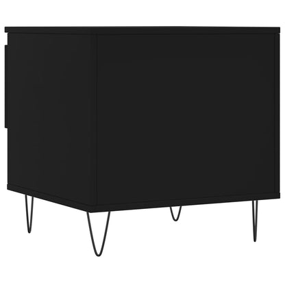 Couchtische 2 Stk. Schwarz 50x46x50 cm Holzwerkstoff - Pazzar.ch