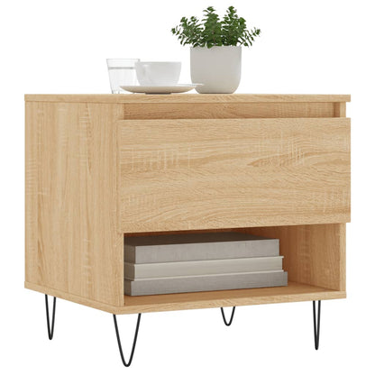 Couchtische 2 Stk. Sonoma-Eiche 50x46x50 cm Holzwerkstoff - Pazzar.ch