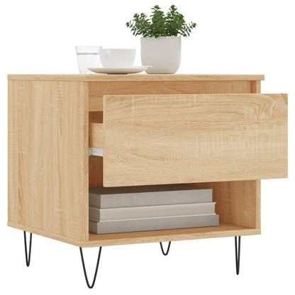 Couchtische 2 Stk. Sonoma-Eiche 50x46x50 cm Holzwerkstoff - Pazzar.ch