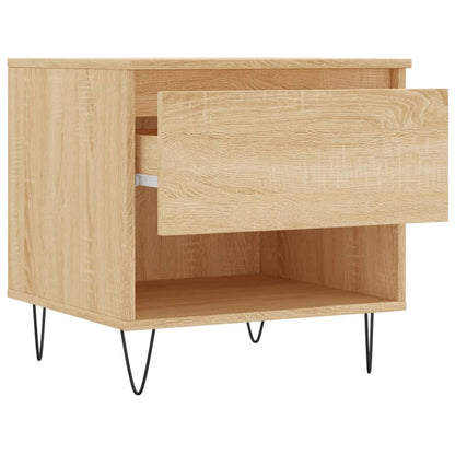 Couchtische 2 Stk. Sonoma-Eiche 50x46x50 cm Holzwerkstoff - Pazzar.ch