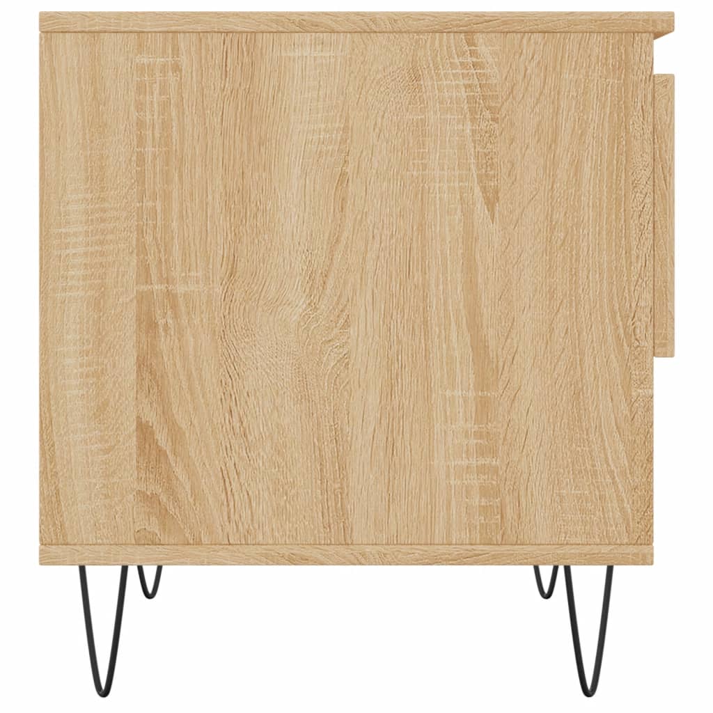 Couchtische 2 Stk. Sonoma-Eiche 50x46x50 cm Holzwerkstoff - Pazzar.ch