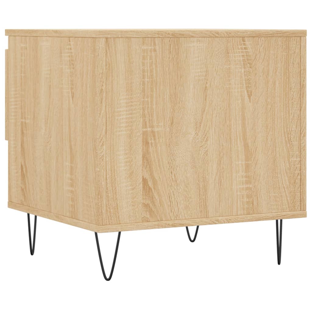 Couchtische 2 Stk. Sonoma-Eiche 50x46x50 cm Holzwerkstoff - Pazzar.ch