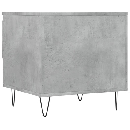 Couchtische 2 Stk. Betongrau 50x46x50 cm Holzwerkstoff - Pazzar.ch