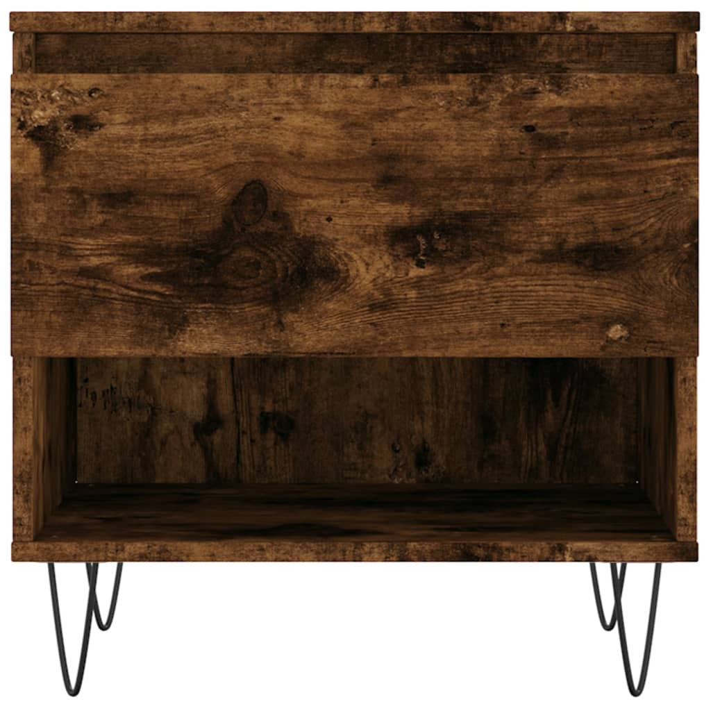 Couchtische 2 Stk. Räuchereiche 50x46x50 cm Holzwerkstoff - Pazzar.ch