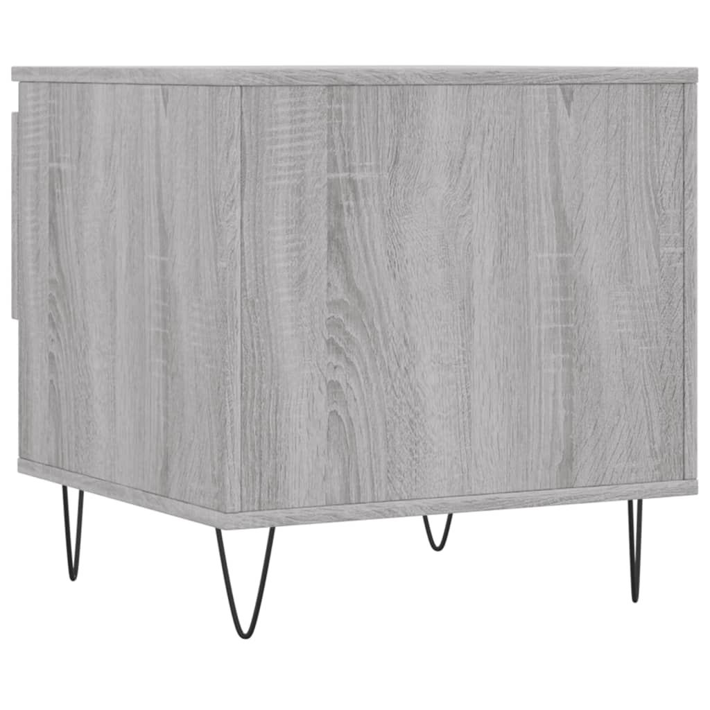 Couchtische 2 Stk. Grau Sonoma 50x46x50 cm Holzwerkstoff - Pazzar.ch