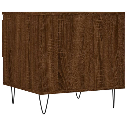 Couchtische 2 Stk. Braun Eichen-Optik 50x46x50 cm Holzwerkstoff - Pazzar.ch