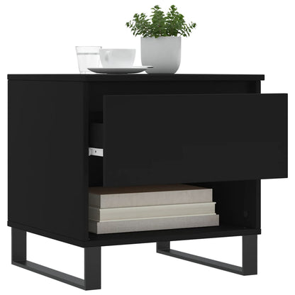 Couchtisch Schwarz 50x46x50 cm Holzwerkstoff - Pazzar.ch