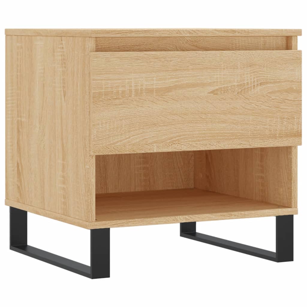 Couchtische 2 Stk. Sonoma-Eiche 50x46x50 cm Holzwerkstoff - Pazzar.ch