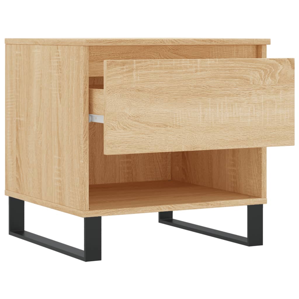Couchtische 2 Stk. Sonoma-Eiche 50x46x50 cm Holzwerkstoff - Pazzar.ch