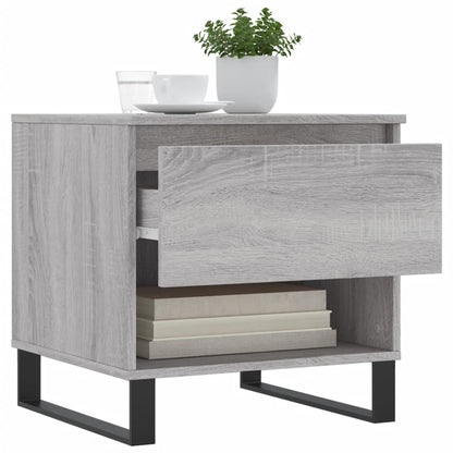 Couchtische 2 Stk. Grau Sonoma 50x46x50 cm Holzwerkstoff - Pazzar.ch