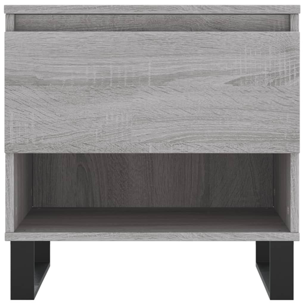 Couchtische 2 Stk. Grau Sonoma 50x46x50 cm Holzwerkstoff - Pazzar.ch