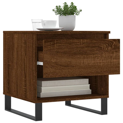 Couchtisch Braun Eichen-Optik 50x46x50 cm Holzwerkstoff - Pazzar.ch
