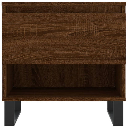 Couchtisch Braun Eichen-Optik 50x46x50 cm Holzwerkstoff - Pazzar.ch