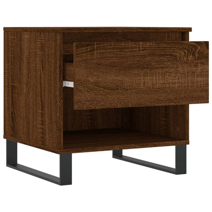 Couchtisch Braun Eichen-Optik 50x46x50 cm Holzwerkstoff - Pazzar.ch