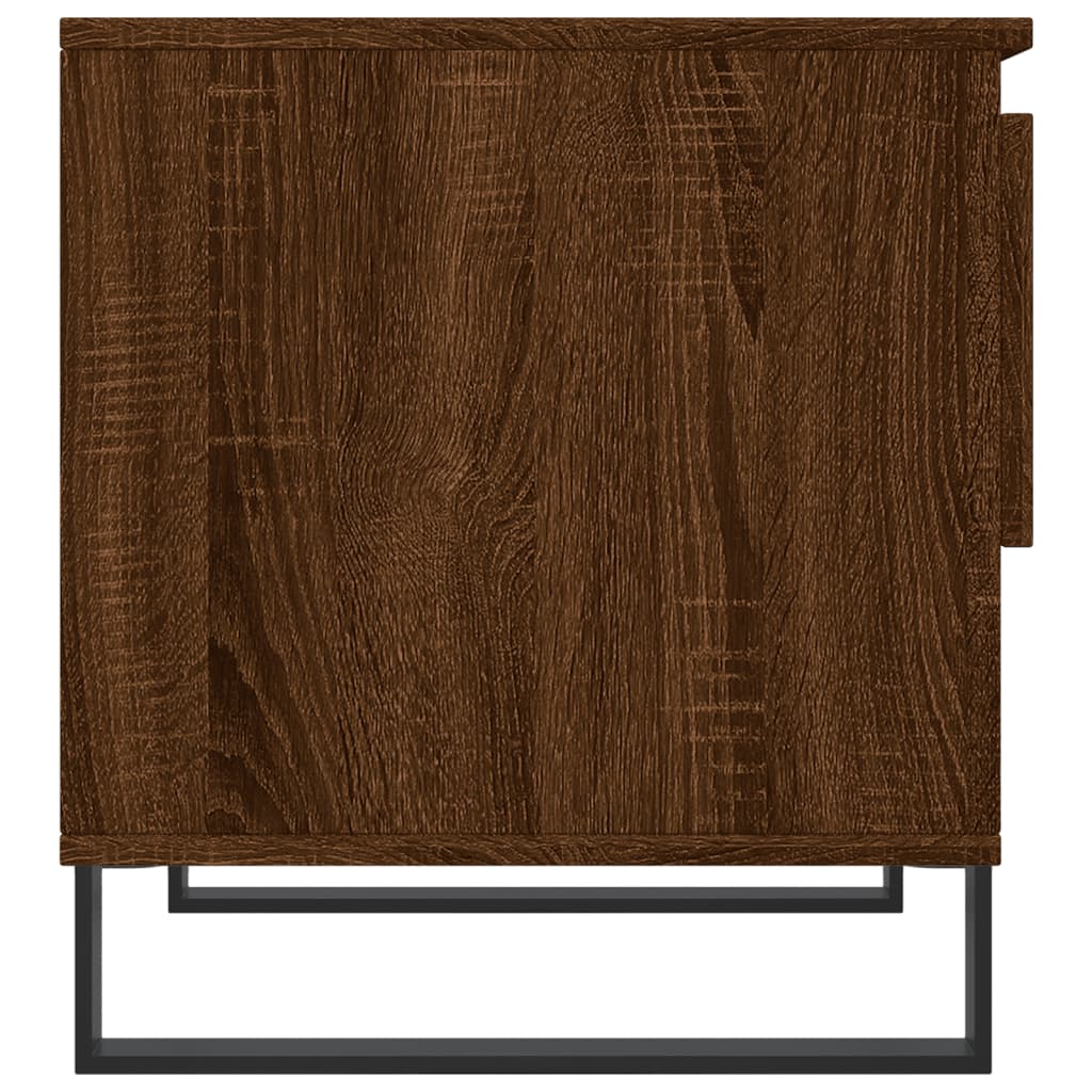 Couchtisch Braun Eichen-Optik 50x46x50 cm Holzwerkstoff - Pazzar.ch