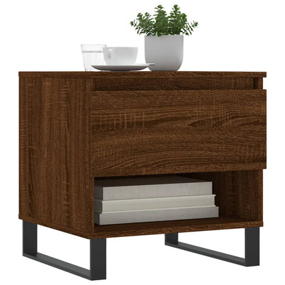 Couchtische 2 Stk. Braun Eichen-Optik 50x46x50 cm Holzwerkstoff - Pazzar.ch