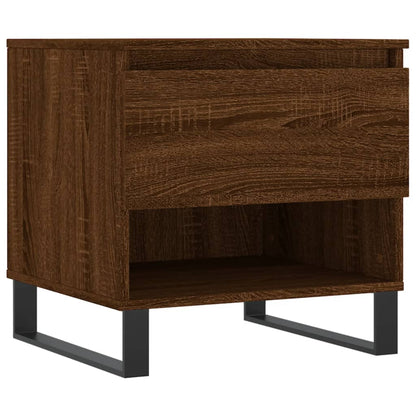 Couchtische 2 Stk. Braun Eichen-Optik 50x46x50 cm Holzwerkstoff - Pazzar.ch