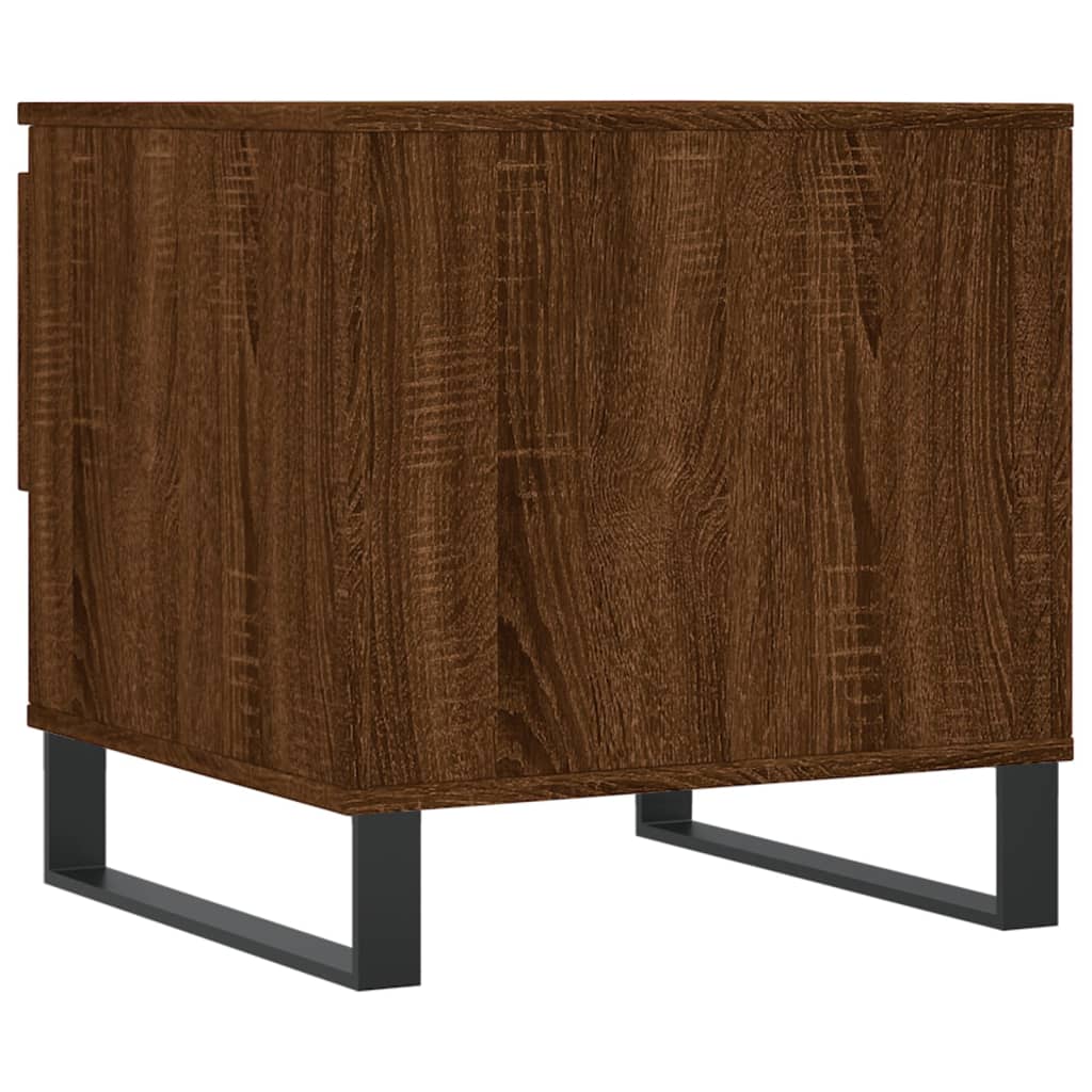 Couchtische 2 Stk. Braun Eichen-Optik 50x46x50 cm Holzwerkstoff - Pazzar.ch