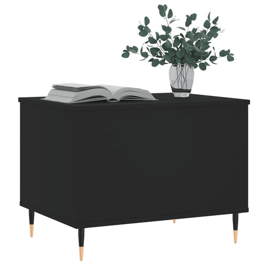 Couchtisch Schwarz 60x44,5x45 cm Holzwerkstoff - Pazzar.ch