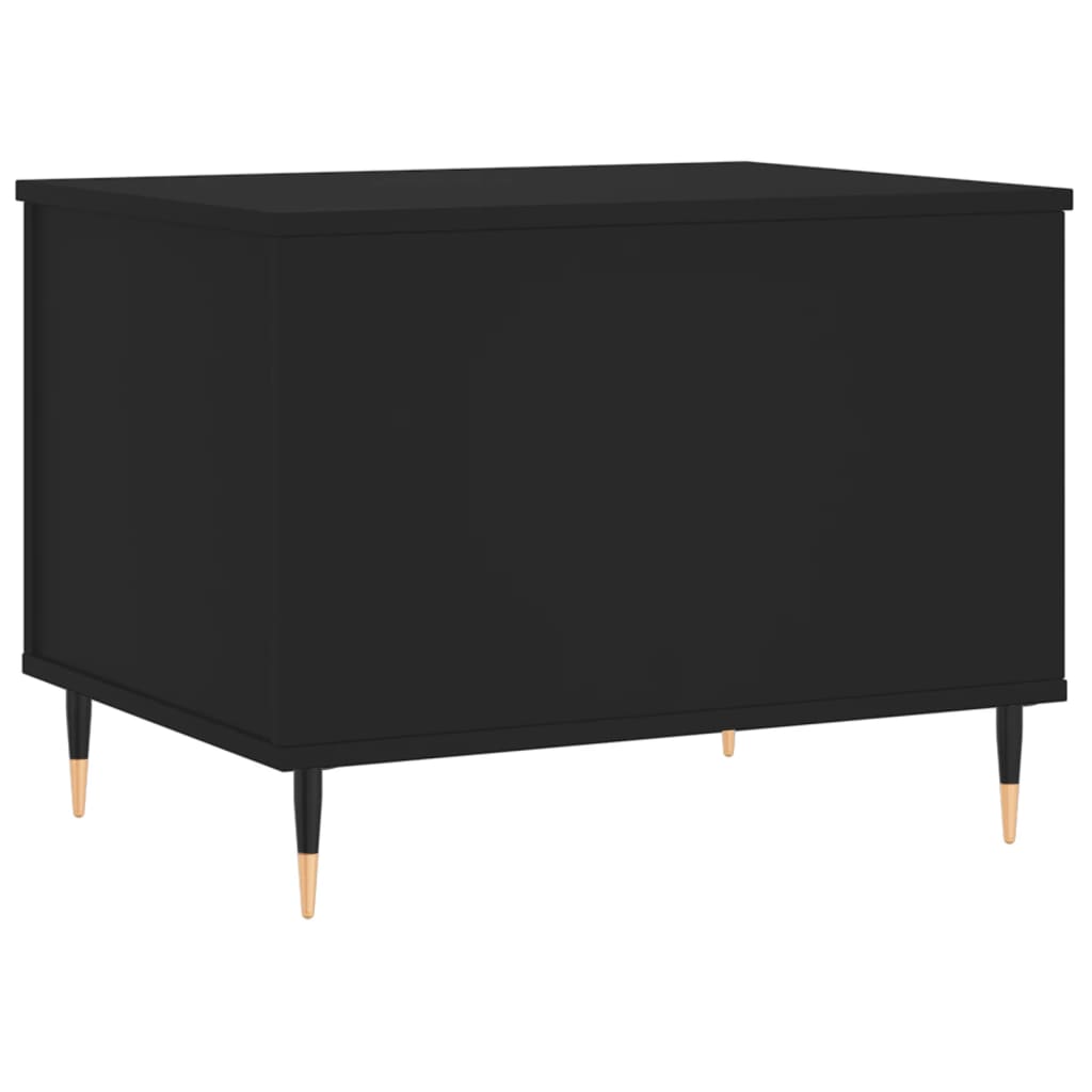 Couchtisch Schwarz 60x44,5x45 cm Holzwerkstoff - Pazzar.ch