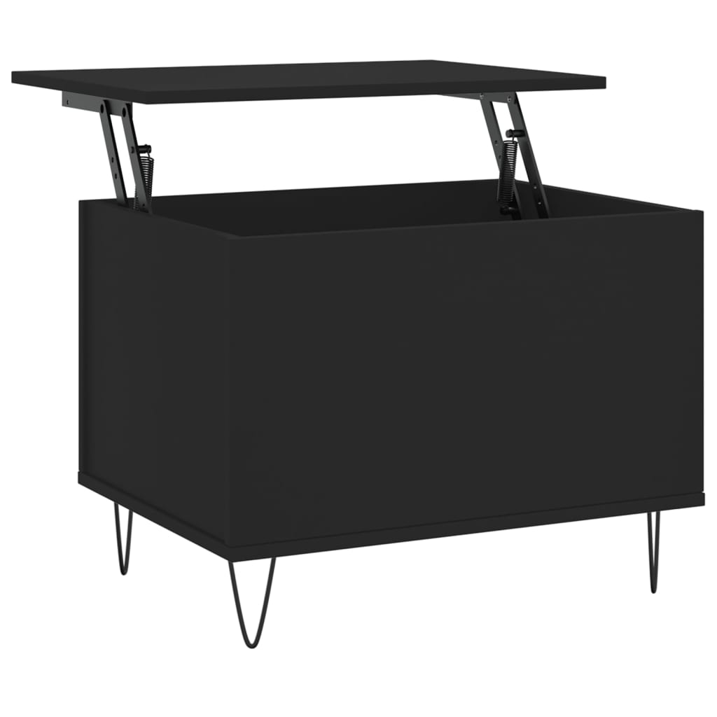 Couchtisch Schwarz 60x44,5x45 cm Holzwerkstoff - Pazzar.ch